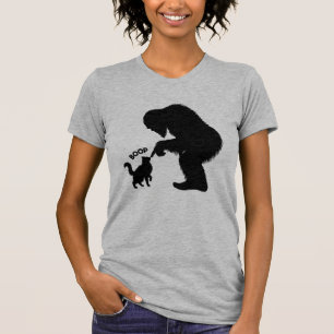 T-shirt Bigfoot joueur chat à longs poils Boop