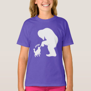 T-shirt Bigfoot Joueuse Chat à Poils Longs Boop