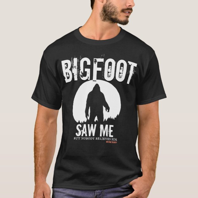 T-shirt Bigfoot m'a vu (Devant)