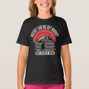 T-shirt Bigfoot M'A Vu Mais Personne Ne Le Croit Halloween