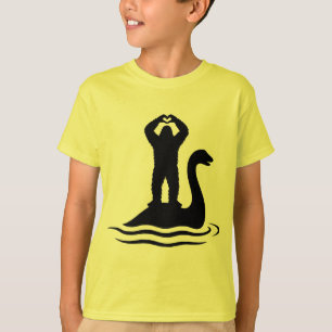 T-shirt Bigfoot Monstre du Loch Ness