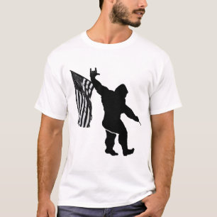 T-shirt Bigfoot patriote