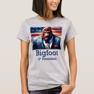 T-shirt Bigfoot, président