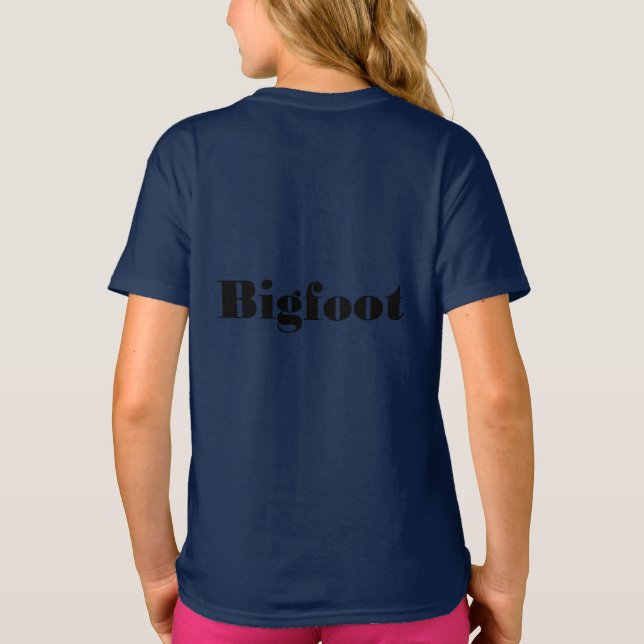 T-shirt Bigfoot Racecar (Dos)