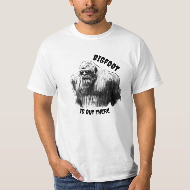 T-shirt bigfoot, sasquatatch, squatching, boogerT-ShirtT] (Devant)