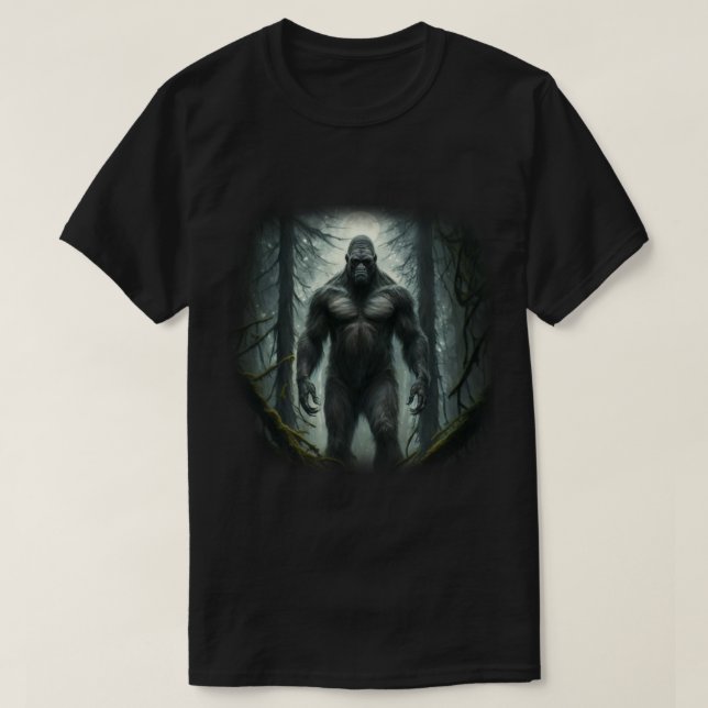 T-shirt Bigfoot Sasquatch (Design devant)