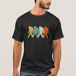 T-shirt Bigfoot Sasquatch Évolution Bigfoot Extérieur Cool
