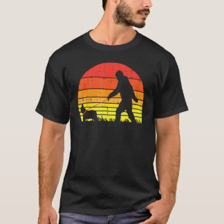 T-shirt Bigfoot Sasquatch French Bulldog Retro Frenchie Pe