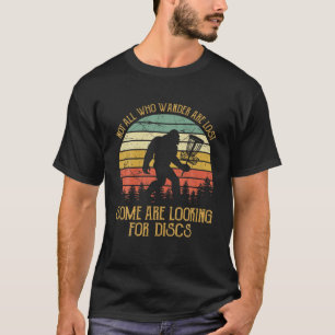 T-shirt Bigfoot Tous Ceux Qui Se Promènent Ne Sont Pas Per
