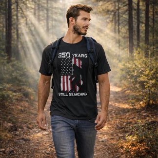 T-shirt Bigfoot USA 250 Toujours en Quête 1776–2026
