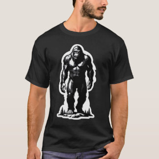 T-shirt Bigfoot Walking