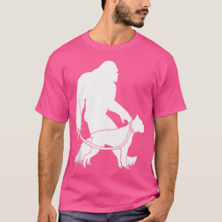 T-shirt Bigfoot Walking Boxer Chien Funny Sasquatch Boxers