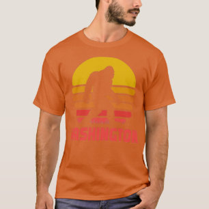 T-shirt Bigfoot Washington State Sasquatch Yeti Bigfoot Be