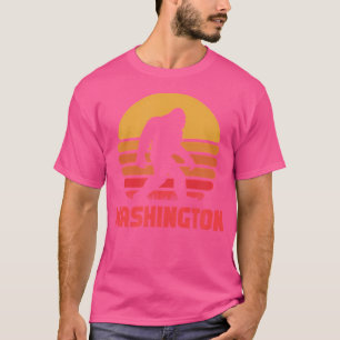 T-shirt Bigfoot Washington State Sasquatch Yeti Hunter Big