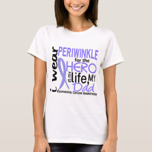 T-shirt Bigorneau pour le Cancer oesophagien de papa du