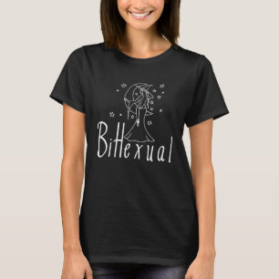 T-shirt Bihexual êtes-vous une bonne sorcière ou une mauva