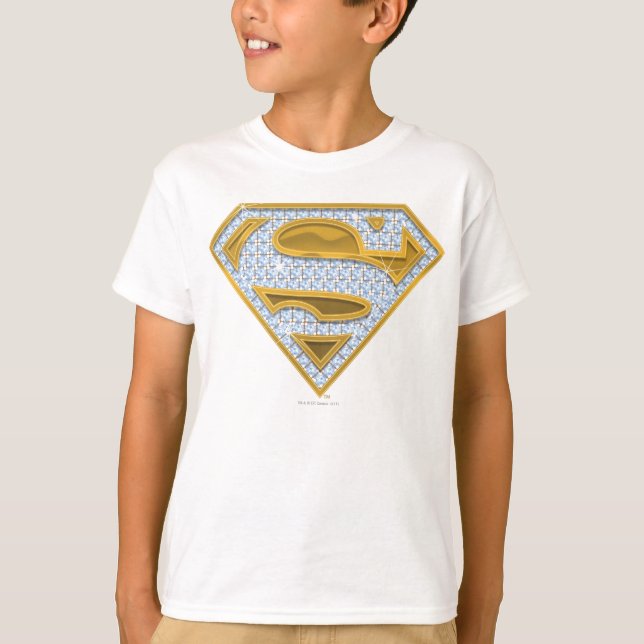 T-shirt Bijoux bleu supergirl (Devant)
