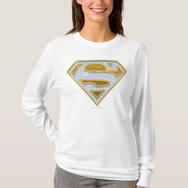 T-shirt Bijoux bleu supergirl (Devant)