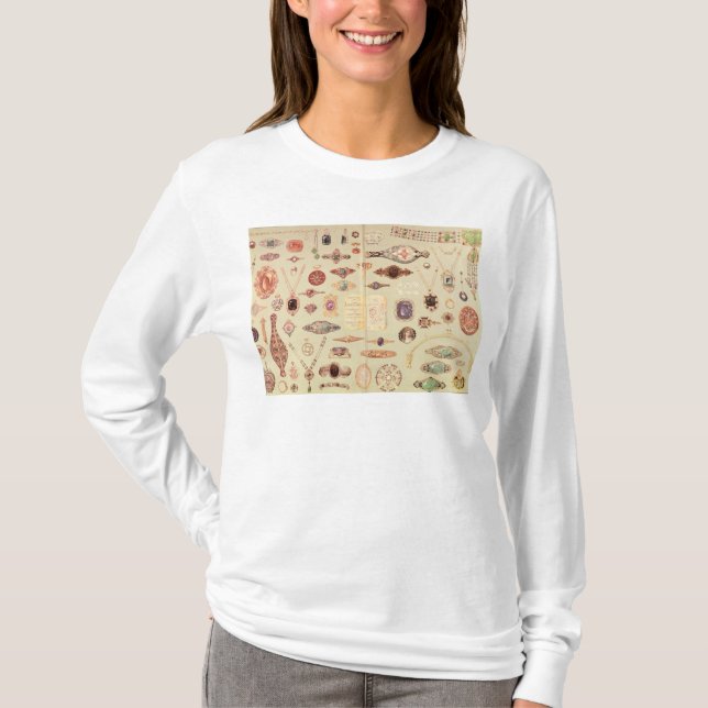 T-shirt Bijoux du "catalogue de Tiffany", 1890 (Devant)
