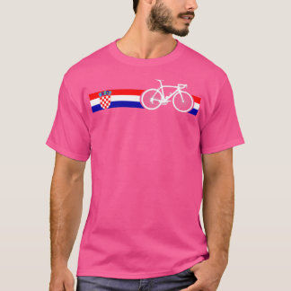T-shirt Bike Stripes Croatie