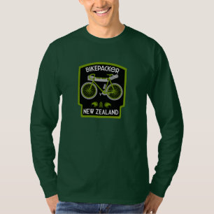 T-shirt Bikepacking Nouvelle-Zélande