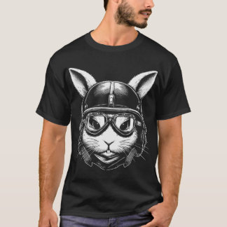 T-shirt Biker Bunny