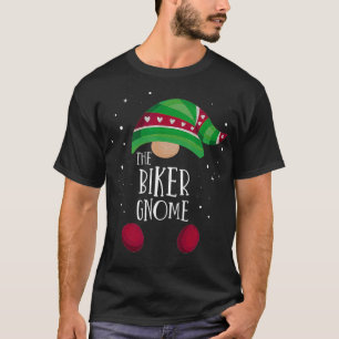 T-shirt Biker Gnome Matching Christmas