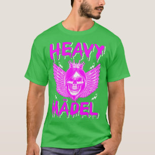 T-shirt Biker Rocker Heavy Rock Punk Hard Girl Metal 7