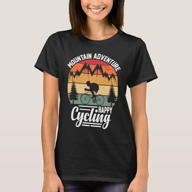 T-shirt Biking and Cycling    3 (Devant)