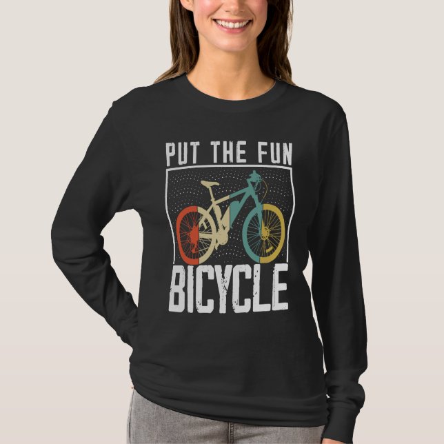 T-shirt Biking and Cycling    4 (Devant)