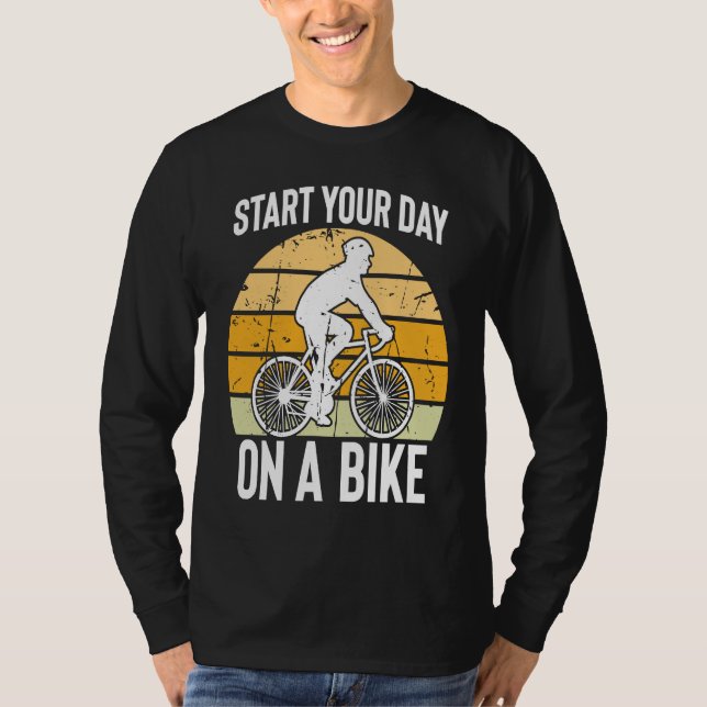 T-shirt Biking and Cycling    5 (Devant)