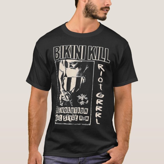 T-shirt Bikini Kill (Devant)