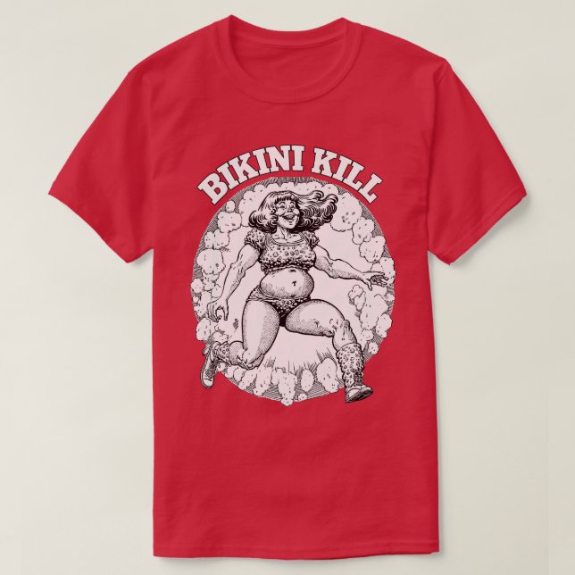 T-shirt Bikini Kill Original Fan Artwork (Design devant)