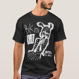 T-shirt bikini tue groupe punk