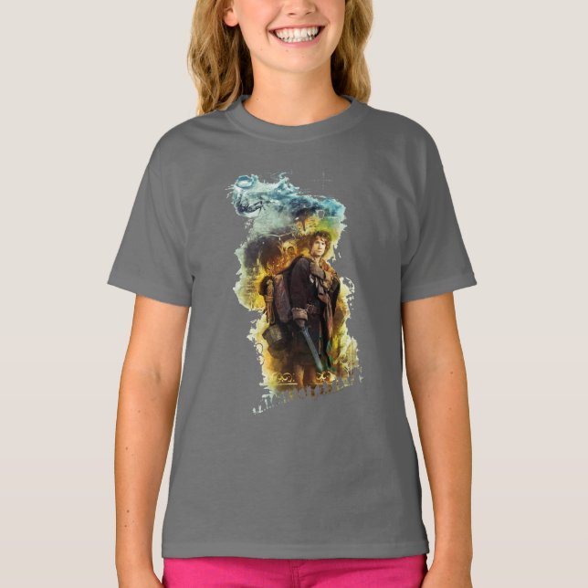 T-shirt BILBO BAGGINS™ et la société des nains Graphique (Devant)