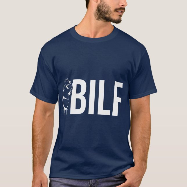 T-shirt BILF Funny Gay Bear Pride pour les grizzlis (Devant)