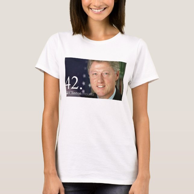 T-shirt Bill Clinton (Devant)