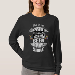 T-shirt Billard 8 Ball Pool Joueur Sarcasm Humour de nouve