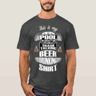 T-shirt Billard 8 Ball Pool Joueur Sarcasme Nouveauté