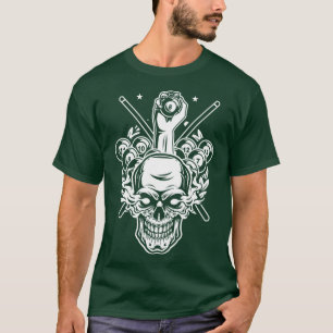 T-shirt Billard avec piscine Compétences Sports Hob