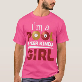 T-shirt Billard Billards Billards Billards Snooker Femmes