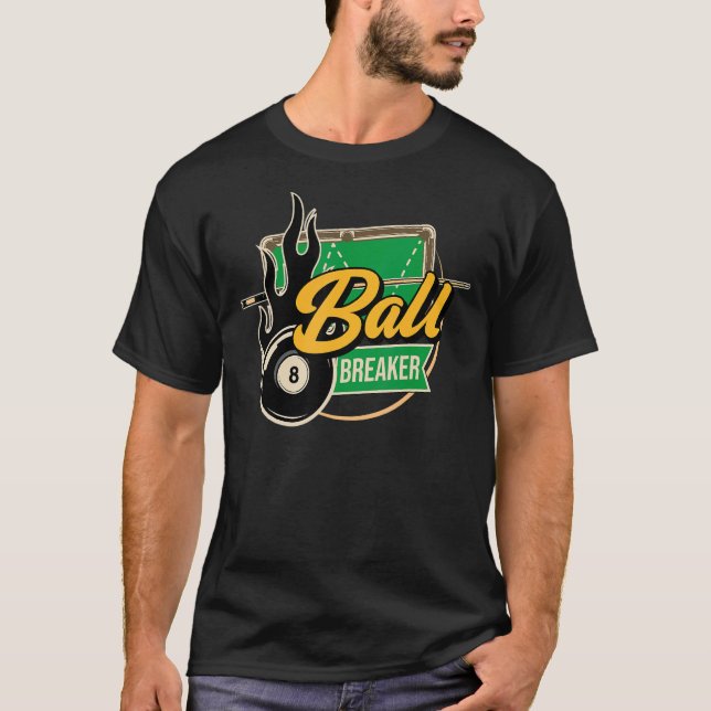 T-shirt Billard du billard du billard (Devant)
