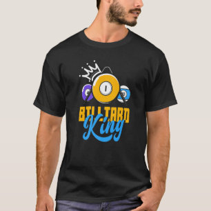 T-shirt Billard Mens King Snooker