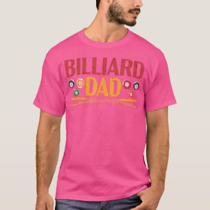 T-shirt Billard Papa 8 Ball Pool Joueurs Shooter Master Bi