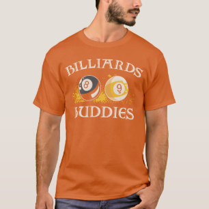 T-shirt Billard Pool Player Ball Friends drôle