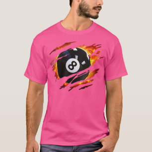T-shirt Billard s Men 8 Ball Pool s Pool