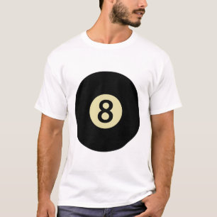 T-shirt Billard Snooker Pool Ll Numéro 8 Billard Lecteur