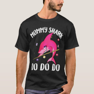 T-shirt Billards de requin de maman