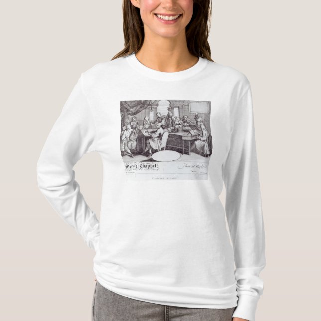 T-shirt Billet de concert pour la chapelle de Mary (Devant)