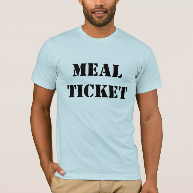 T-shirt Billet repas (Devant)